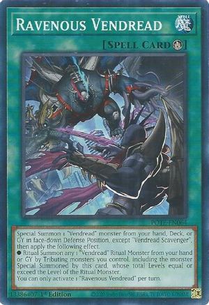 Ravenous Vendread (POTE-EN064) - Power of the Elements Unlimited