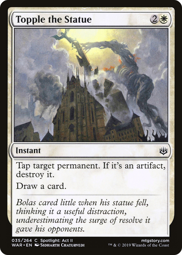 Topple the Statue [War of the Spark]