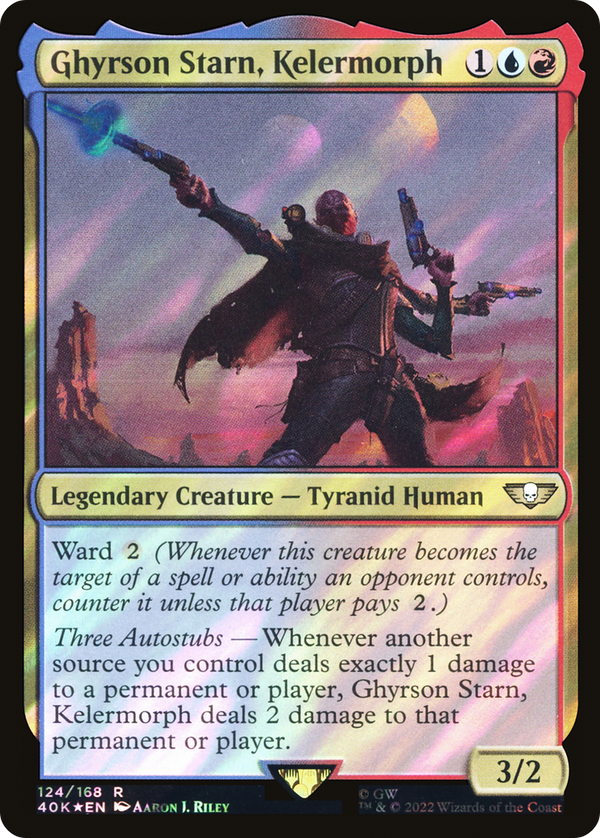 Ghyrson Starn, Kelermorph (Surge Foil) [Warhammer 40,000]