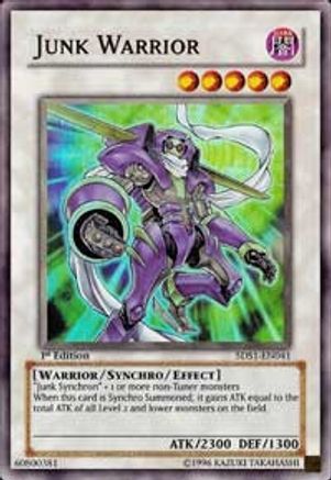 Junk Warrior (UR) (5DS1-EN041) - 5D's 2008 Starter Deck 1st Edition