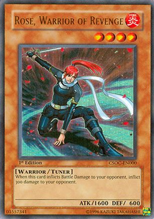 Rose, Warrior of Revenge (CSOC-EN000) - Crossroads of Chaos 1st Edition