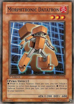 Morphtronic Datatron (CSOC-EN008) - Crossroads of Chaos 1st Edition
