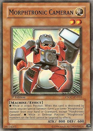 Morphtronic Cameran (CSOC-EN010) - Crossroads of Chaos 1st Edition