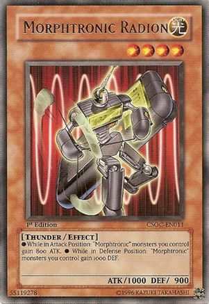 Morphtronic Radion (CSOC-EN011) - Crossroads of Chaos 1st Edition