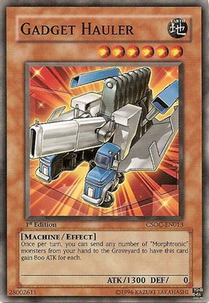 Gadget Hauler (CSOC-EN013) - Crossroads of Chaos 1st Edition