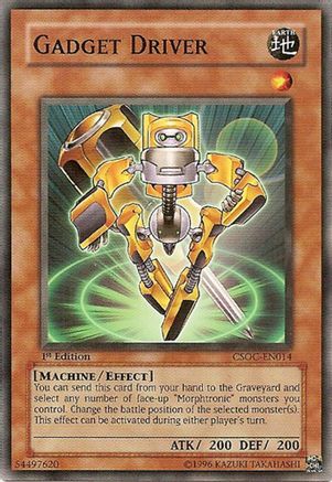 Gadget Driver (CSOC-EN014) - Crossroads of Chaos 1st Edition
