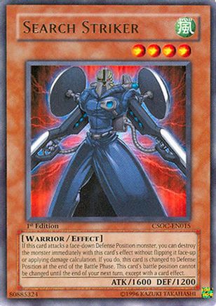Search Striker (CSOC-EN015) - Crossroads of Chaos 1st Edition
