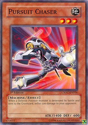 Pursuit Chaser (CSOC-EN016) - Crossroads of Chaos 1st Edition