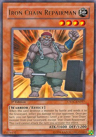 Iron Chain Repairman (CSOC-EN017) - Crossroads of Chaos 1st Edition