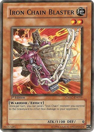 Iron Chain Blaster (CSOC-EN019) - Crossroads of Chaos 1st Edition