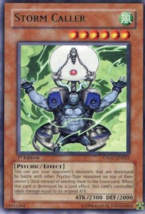 Storm Caller (CSOC-EN022) - Crossroads of Chaos Unlimited