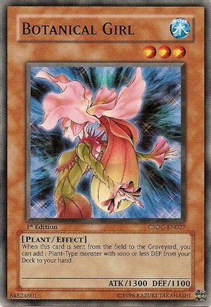 Botanical Girl (CSOC-EN027) - Crossroads of Chaos 1st Edition