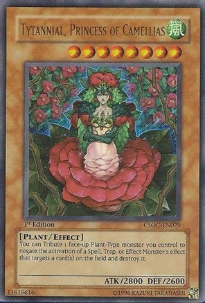 Tytannial, Princess of Camellias (CSOC-EN029) - Crossroads of Chaos 1st Edition