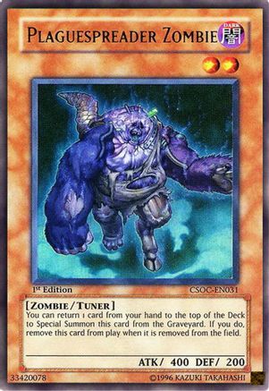 Plaguespreader Zombie (CSOC-EN031) - Crossroads of Chaos 1st Edition