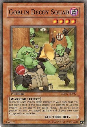 Goblin Decoy Squad (CSOC-EN032) - Crossroads of Chaos Unlimited