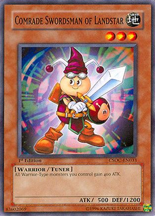 Comrade Swordsman of Landstar (CSOC-EN033) - Crossroads of Chaos 1st Edition