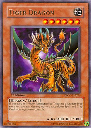 Tiger Dragon (CSOC-EN036) - Crossroads of Chaos Unlimited