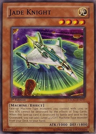 Jade Knight (CSOC-EN037) - Crossroads of Chaos 1st Edition