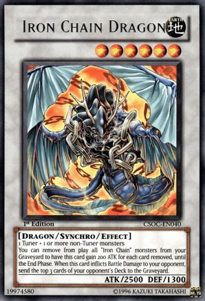 Iron Chain Dragon (CSOC-EN040) - Crossroads of Chaos Unlimited