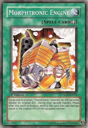 Morphtronic Engine (CSOC-EN052) - Crossroads of Chaos 1st Edition
