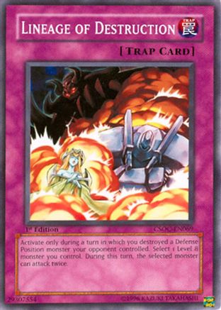 Lineage of Destruction (CSOC-EN069) - Crossroads of Chaos Unlimited