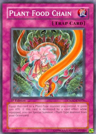 Plant Food Chain (CSOC-EN076) - Crossroads of Chaos 1st Edition