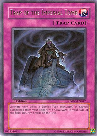 Trap of the Imperial Tomb (CSOC-EN077) - Crossroads of Chaos 1st Edition