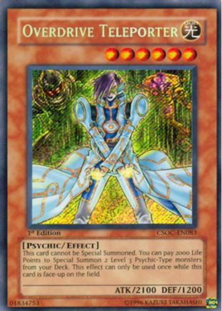 Overdrive Teleporter (CSOC-EN083) - Crossroads of Chaos Unlimited