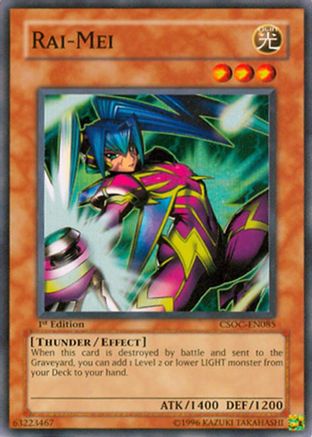 Rai-Mei (CSOC-EN085) - Crossroads of Chaos 1st Edition