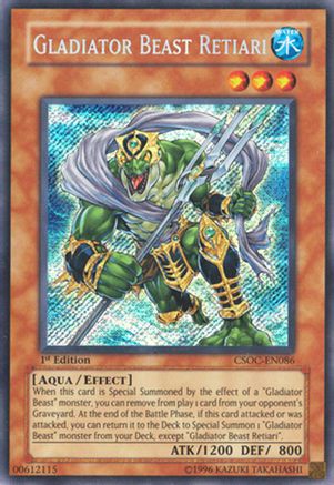 Gladiator Beast Retiari (CSOC-EN086) - Crossroads of Chaos Unlimited