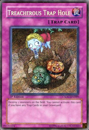Treacherous Trap Hole (CSOC-EN089) - Crossroads of Chaos Unlimited