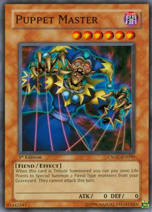 Puppet Master (CSOC-EN090) - Crossroads of Chaos 1st Edition