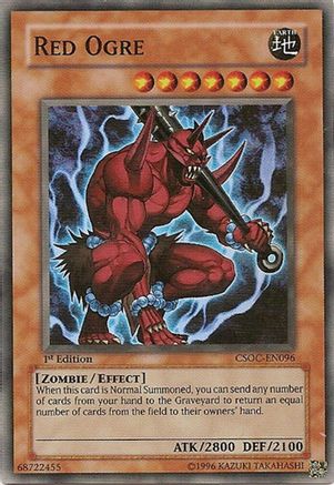 Red Ogre (CSOC-EN096) - Crossroads of Chaos 1st Edition