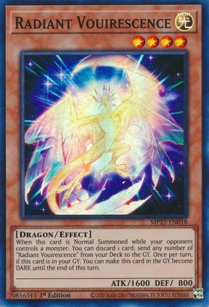 Radiant Vouirescence (MP22-EN018) - 2022 Tin of the Pharaoh's Gods 1st Edition
