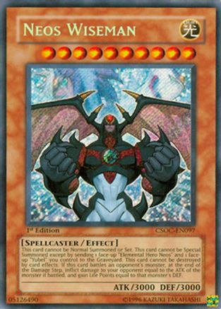 Neos Wiseman (CSOC-EN097) - Crossroads of Chaos 1st Edition