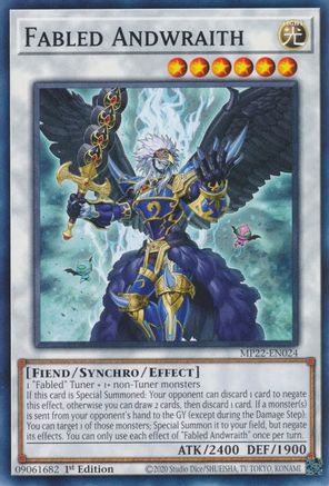 Fabled Andwraith (MP22-EN024) - 2022 Tin of the Pharaoh's Gods 1st Edition