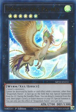 Dragonlark Pairen (MP22-EN151) - 2022 Tin of the Pharaoh's Gods 1st Edition