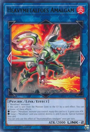 Heavymetalfoes Amalgam (MP22-EN027) - 2022 Tin of the Pharaoh's Gods 1st Edition