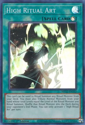 High Ritual Art (MP22-EN162) - 2022 Tin of the Pharaoh's Gods 1st Edition
