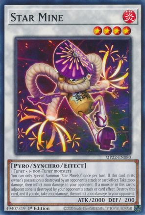 Star Mine (MP22-EN080) - 2022 Tin of the Pharaoh's Gods 1st Edition