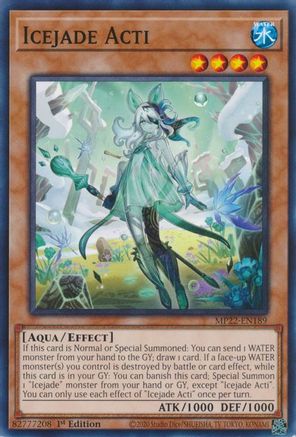 Icejade Acti (MP22-EN189) - 2022 Tin of the Pharaoh's Gods 1st Edition
