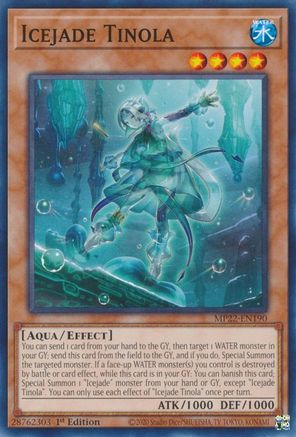 Icejade Tinola (MP22-EN190) - 2022 Tin of the Pharaoh's Gods 1st Edition