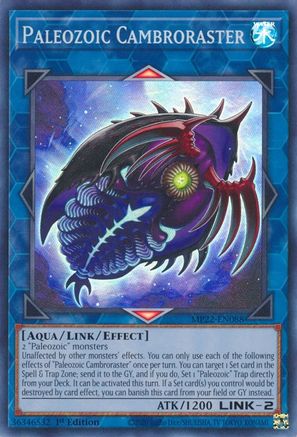 Paleozoic Cambroraster (MP22-EN088) - 2022 Tin of the Pharaoh's Gods 1st Edition