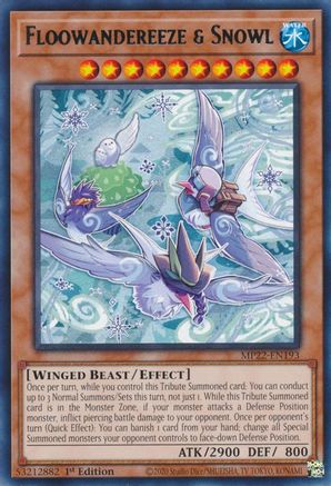 Floowandereeze & Snowl (MP22-EN193) - 2022 Tin of the Pharaoh's Gods 1st Edition