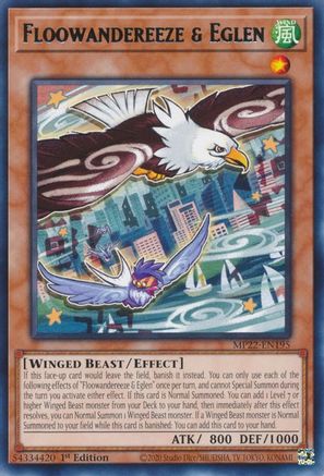 Floowandereeze & Eglen (MP22-EN195) - 2022 Tin of the Pharaoh's Gods 1st Edition