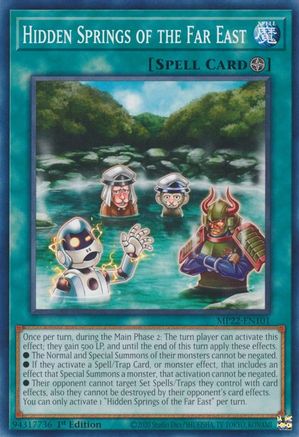 Hidden Springs of the Far East (MP22-EN101) - 2022 Tin of the Pharaoh's Gods 1st Edition