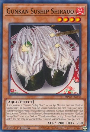 Gunkan Suship Shirauo (MP22-EN202) - 2022 Tin of the Pharaoh's Gods 1st Edition