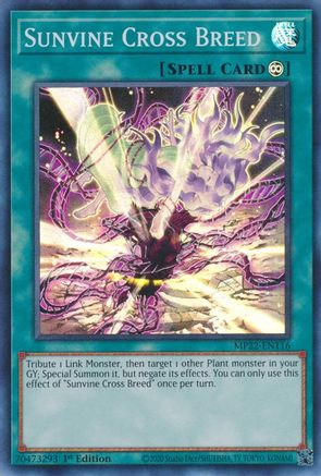 Sunvine Cross Breed (MP22-EN116) - 2022 Tin of the Pharaoh's Gods 1st Edition