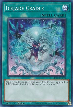 Icejade Cradle (MP22-EN218) - 2022 Tin of the Pharaoh's Gods 1st Edition