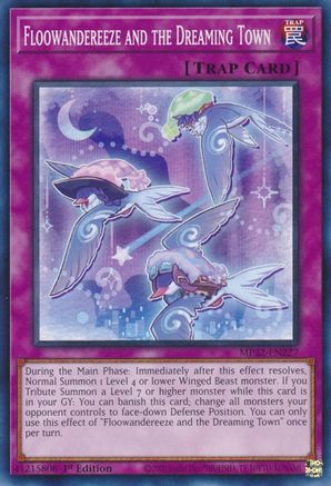 Floowandereeze and the Dreaming Town (MP22-EN227) - 2022 Tin of the Pharaoh's Gods 1st Edition